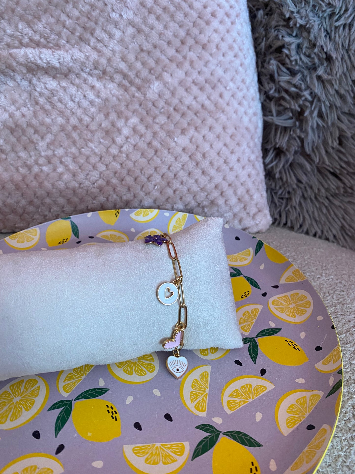 Charmy Armband - Lavender Edition