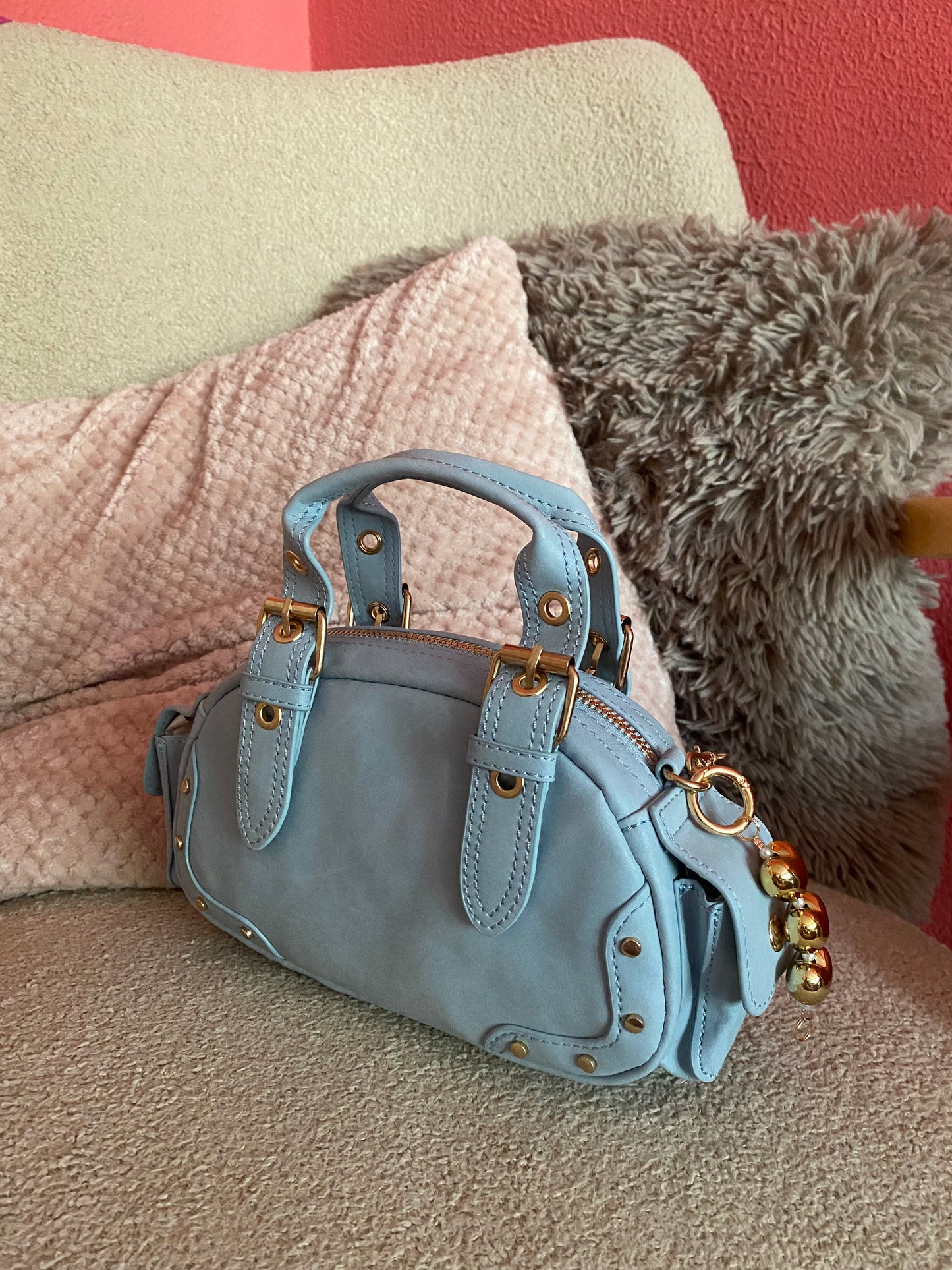 Customized Charmy Bag Blue