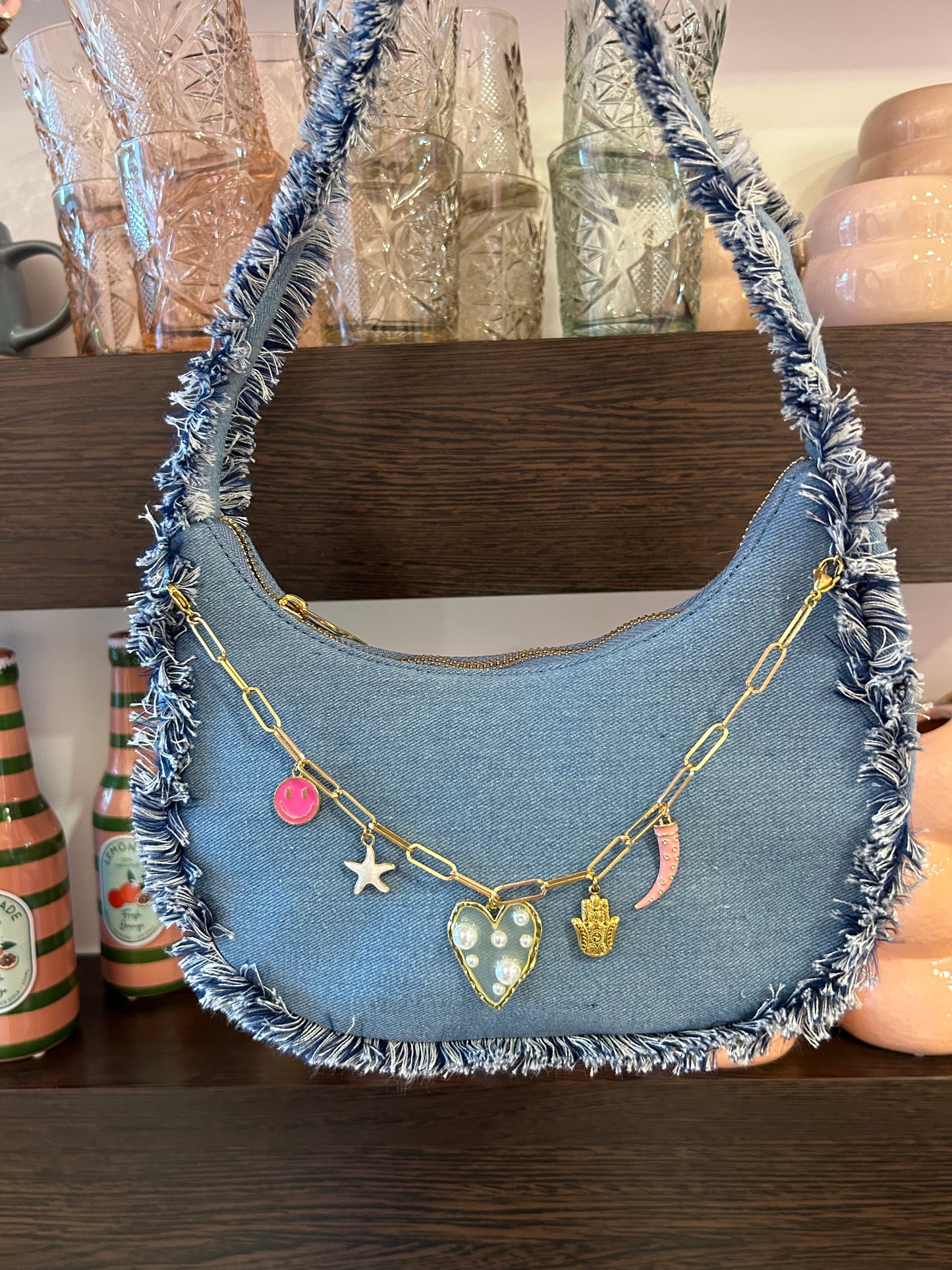 Customized Charmy Bag Pearl