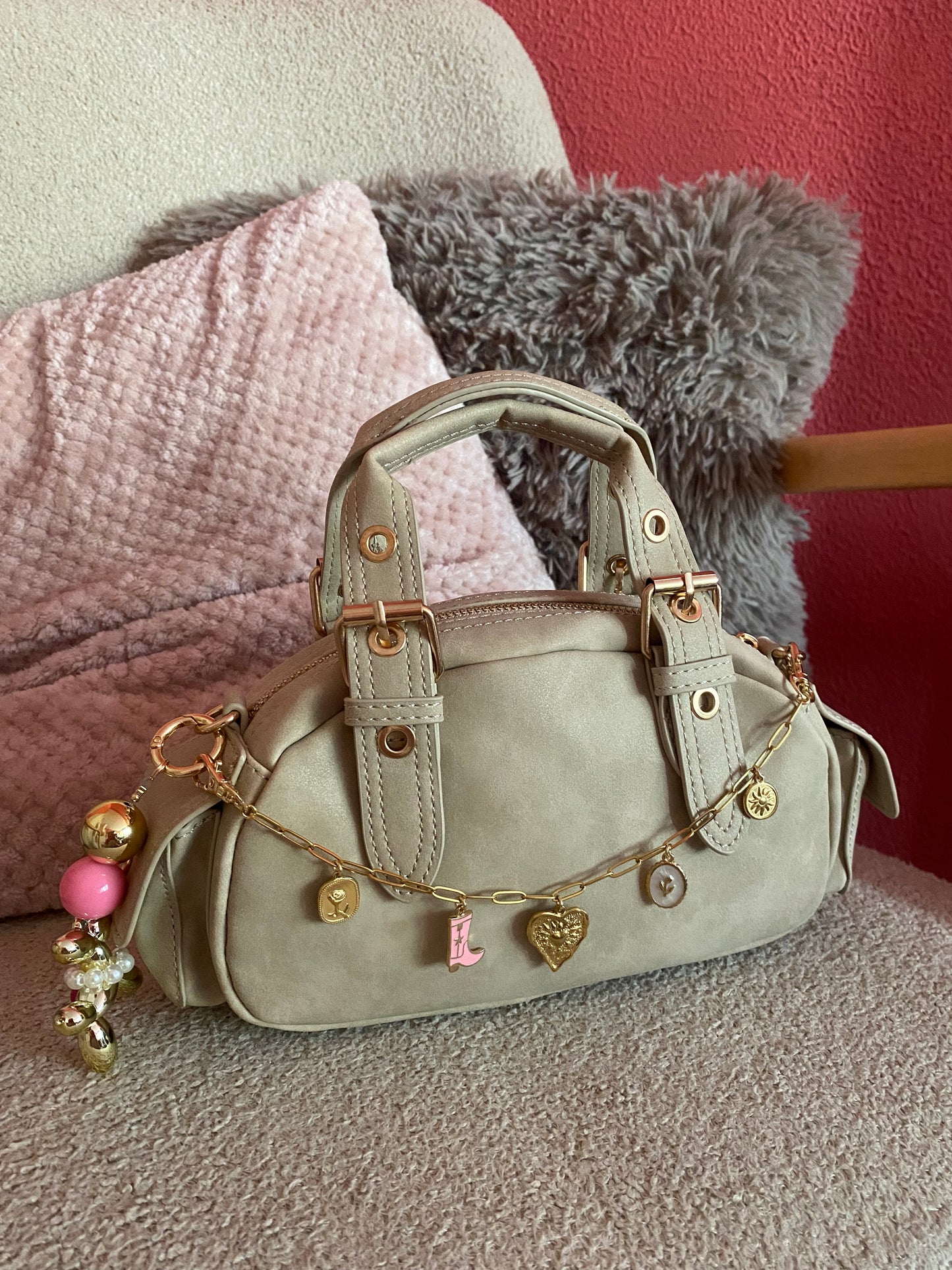 Customized Charmy Bag Nude