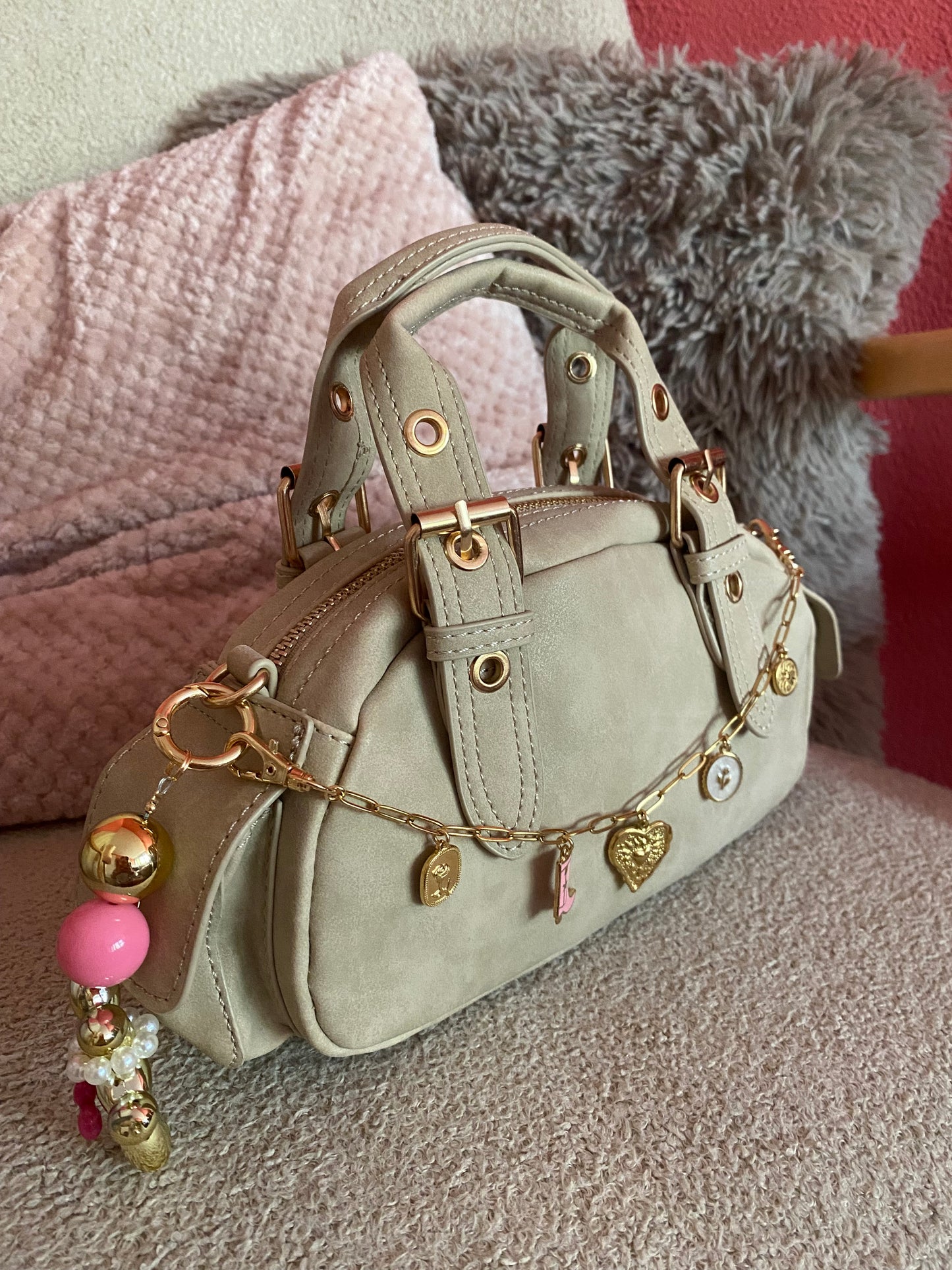 Customized Charmy Bag Nude