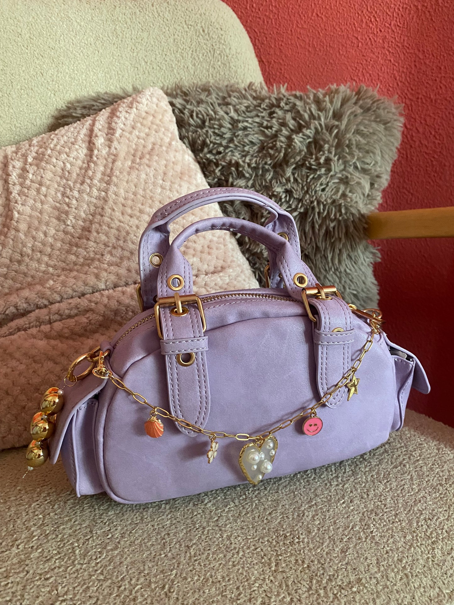 Customized Charmy Bag Purple