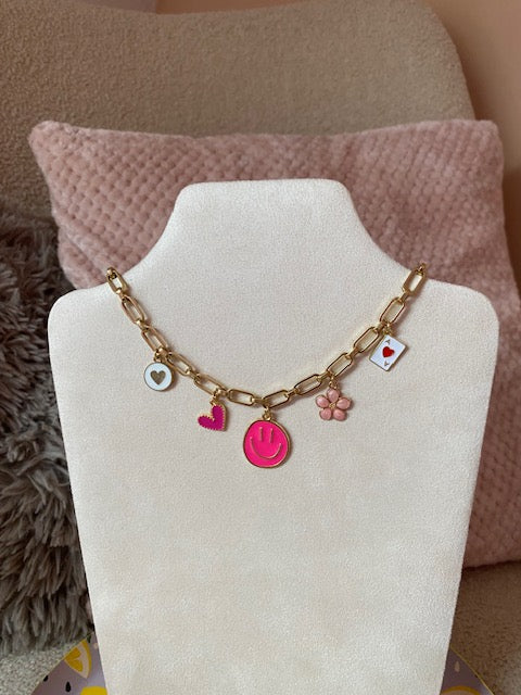 Charmy Ketting - Pink Lady Edition