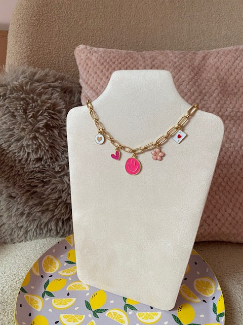 Charmy Ketting - Pink Lady Edition