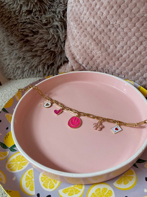 Charmy Ketting - Pink Lady Edition