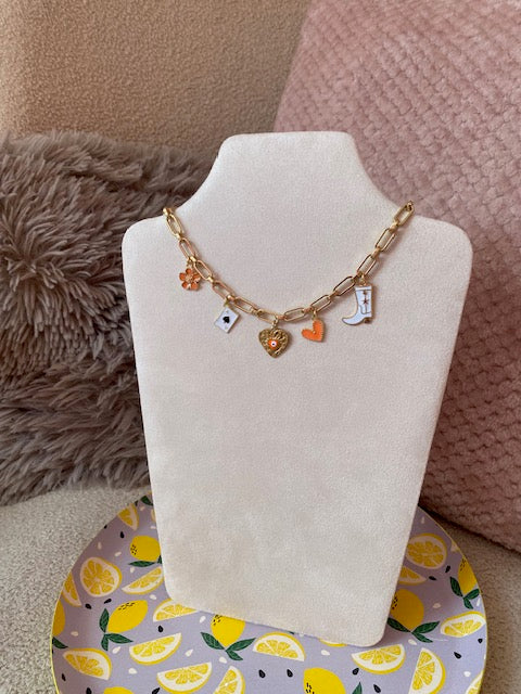 Charmy Ketting - Orange Edition